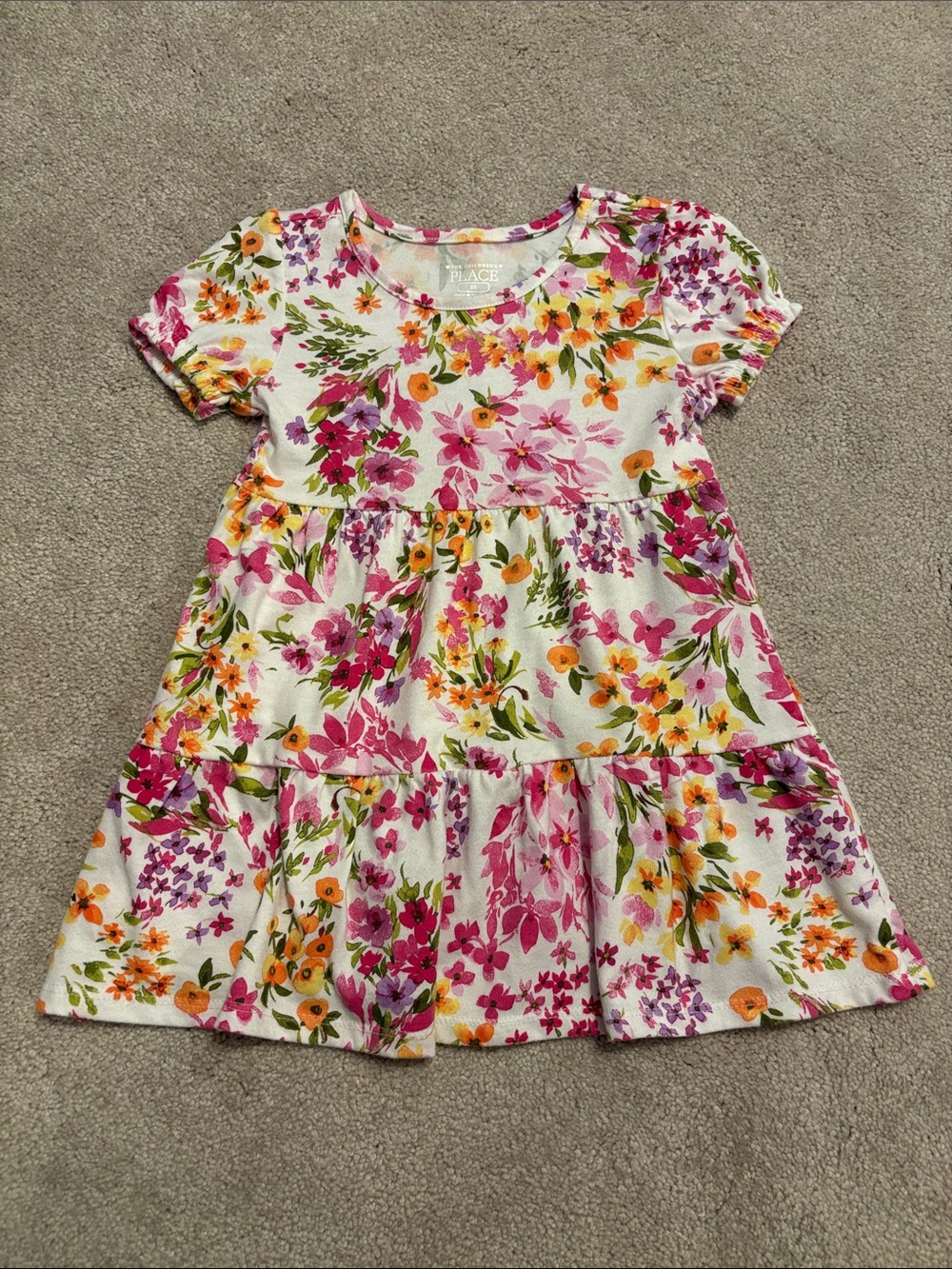 Toddler Girl Floral Dress